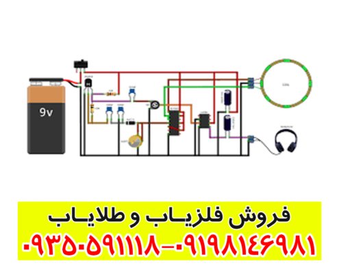 ساخت فلزیاب با عمق ۲ متر
