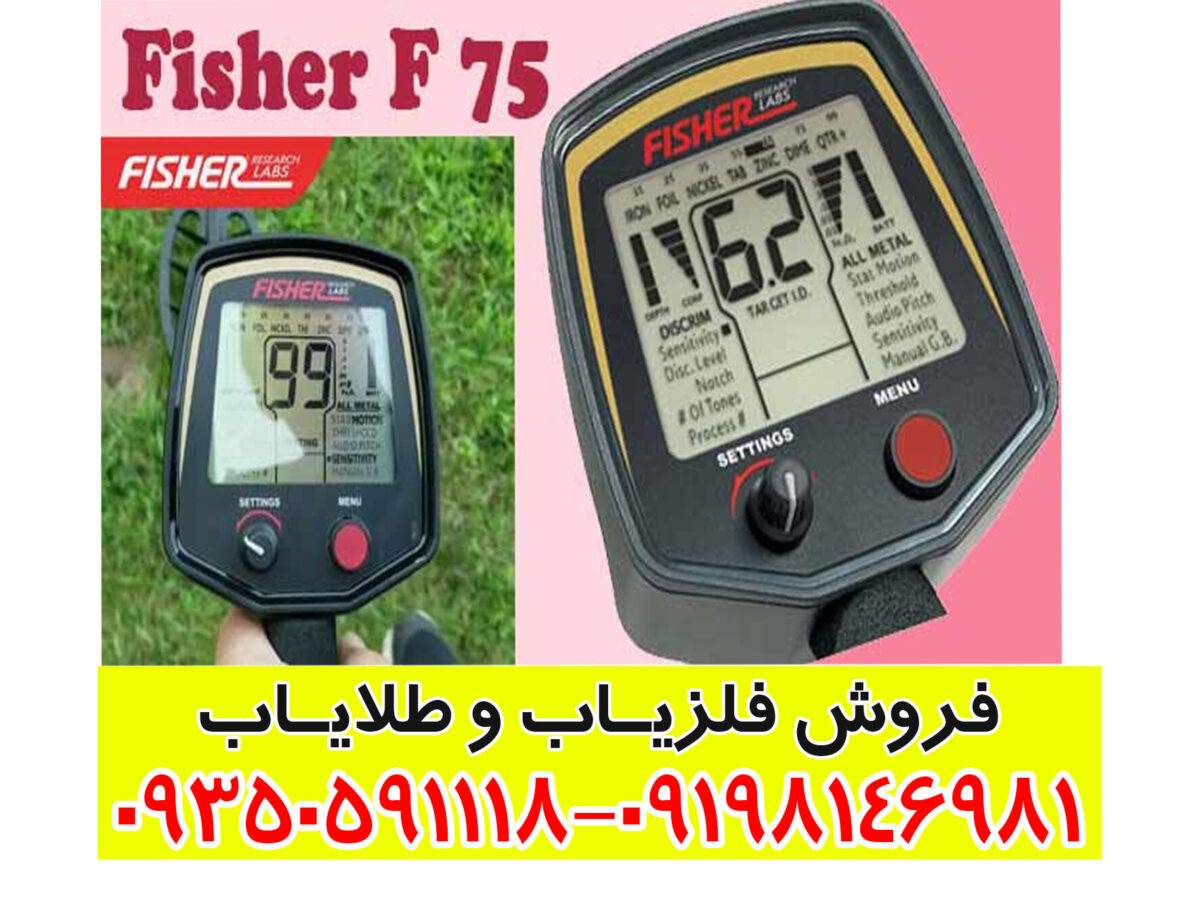 فلزیاب فیشر Fisher F75 - Image 5