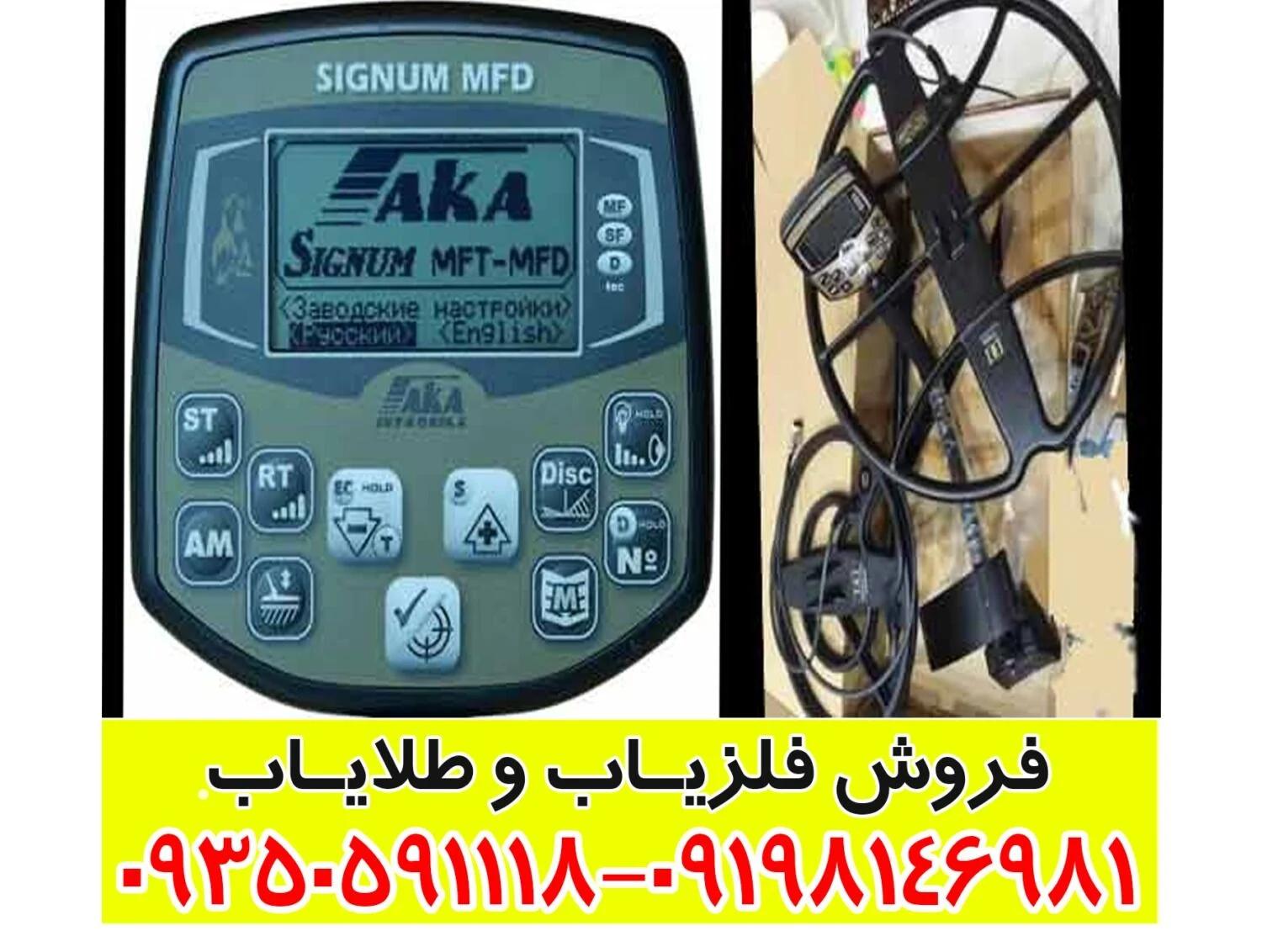 فلزیاب آکا سیگنوم ام اف دی