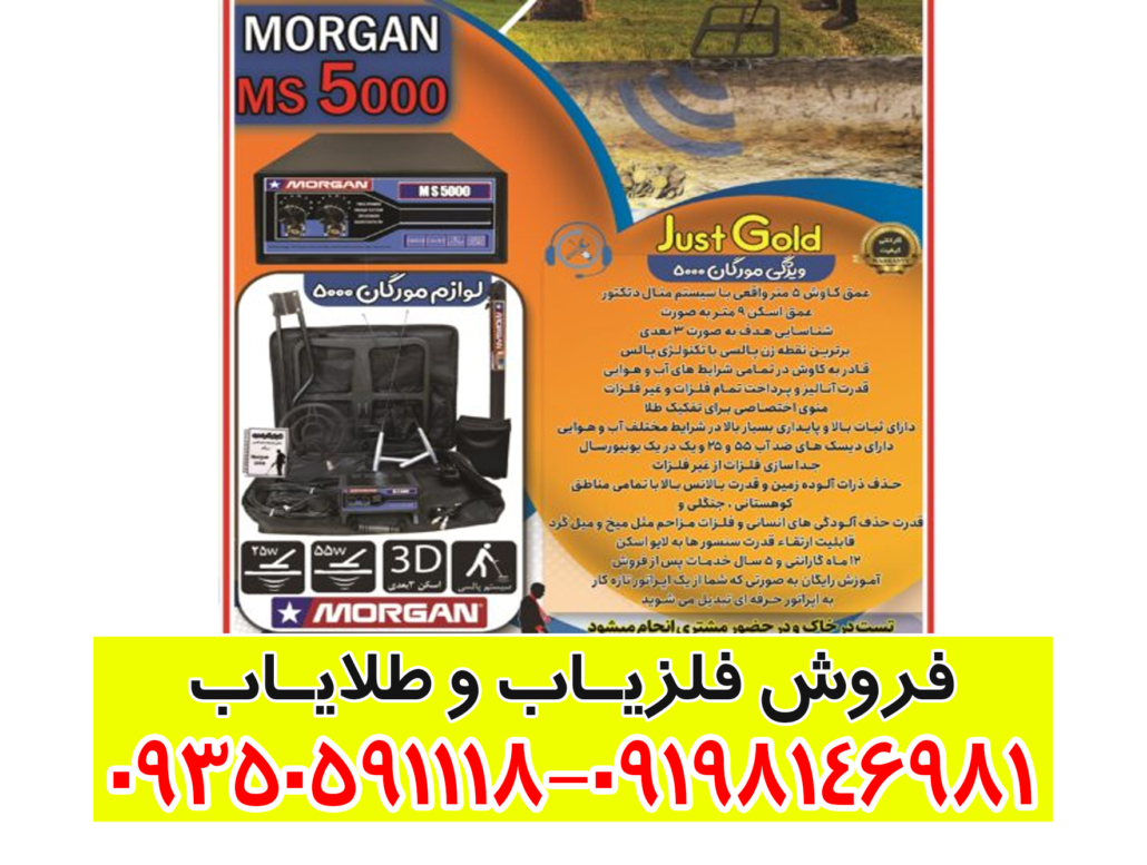 فلزیاب مورگان 5000
